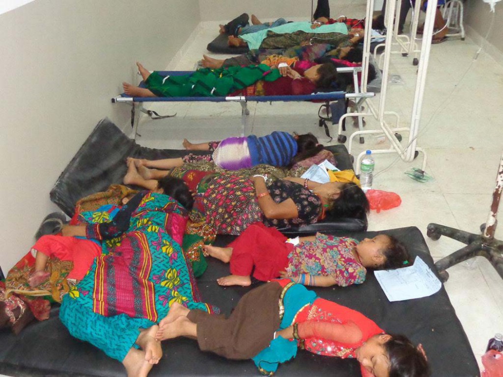 sharadha sick people