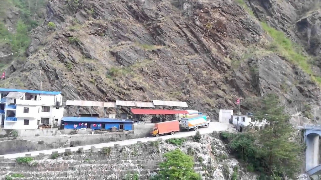 Risk on Rasuwa Nepal China border