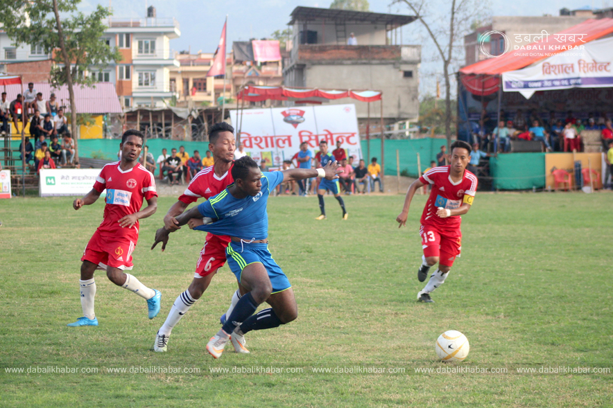 Nuwakot Gold Cup Football Nuwakot Nepal Police Vs Pokhara11