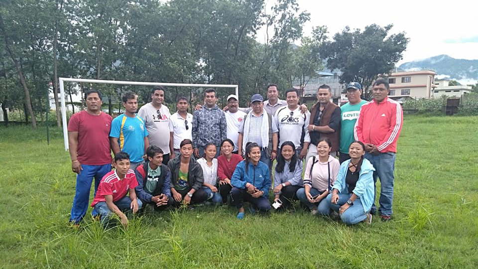 ANFA Nepal visit Nuwakot Grassroots Football