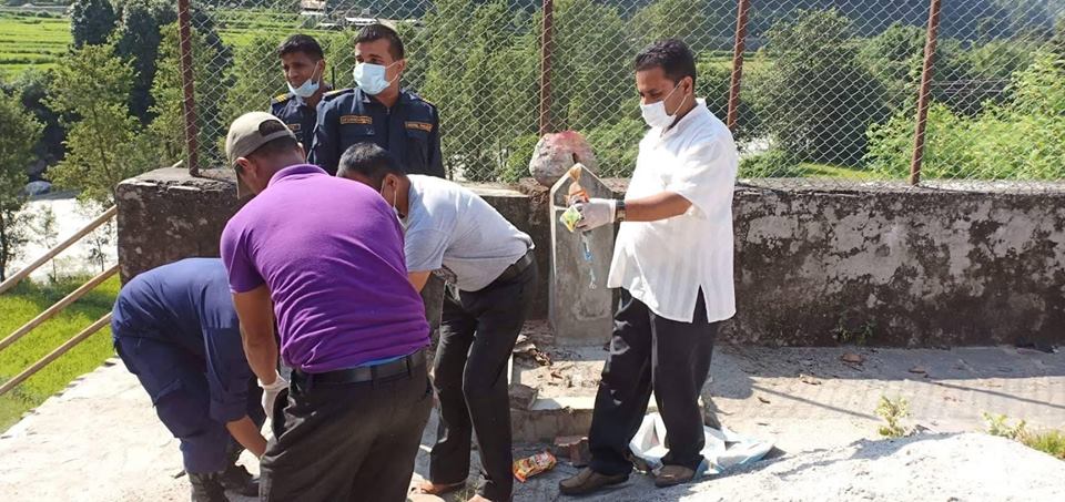sanitation program uttargayadham nepal