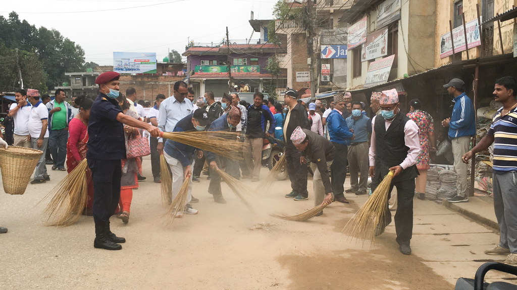 sanitation program nuwakot