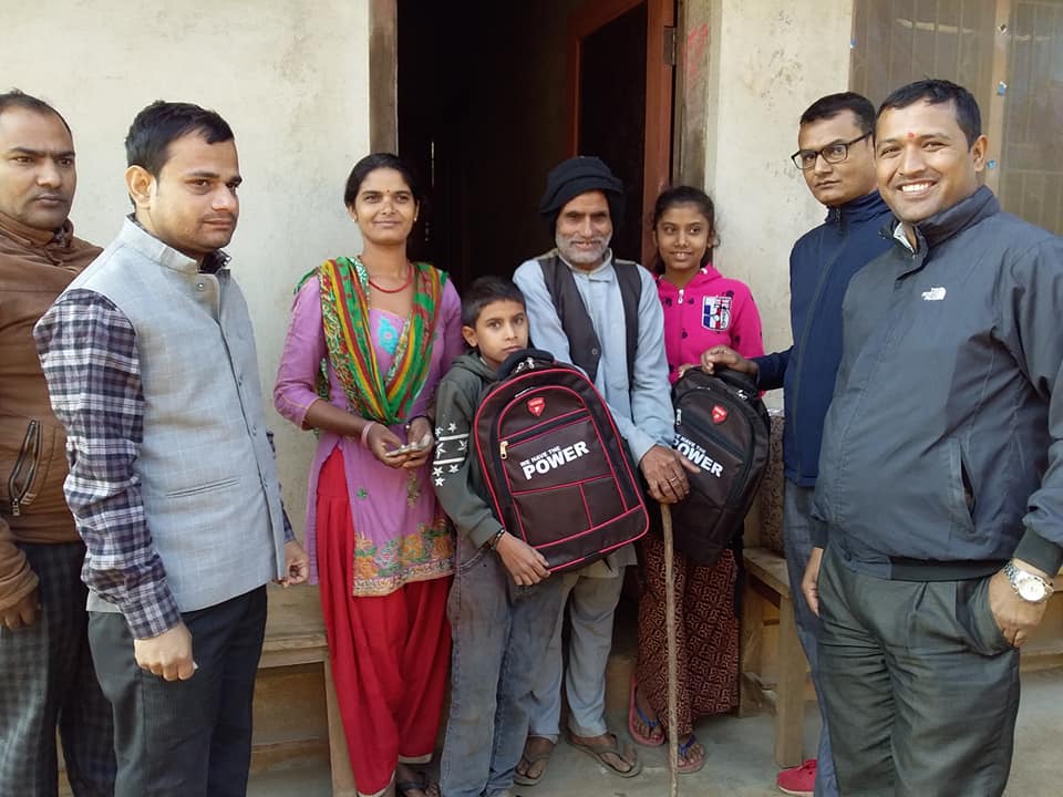 education donation sudarshan badal nuwakot