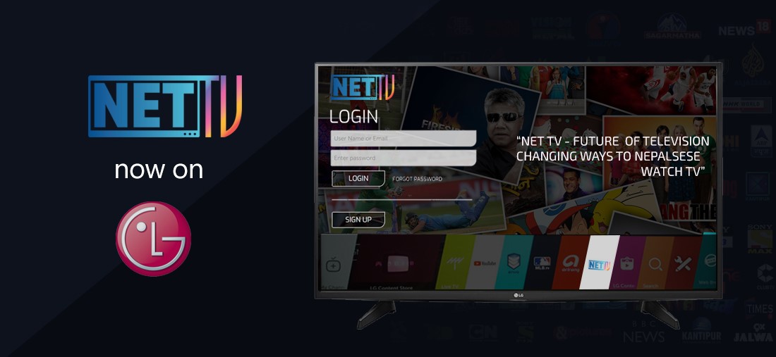 webOS lg smart tv nettv