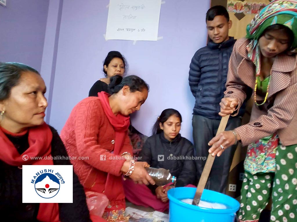 manushi microfinance soap training