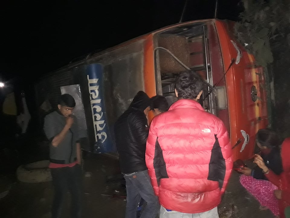 shivapuri bus accident nuwakot