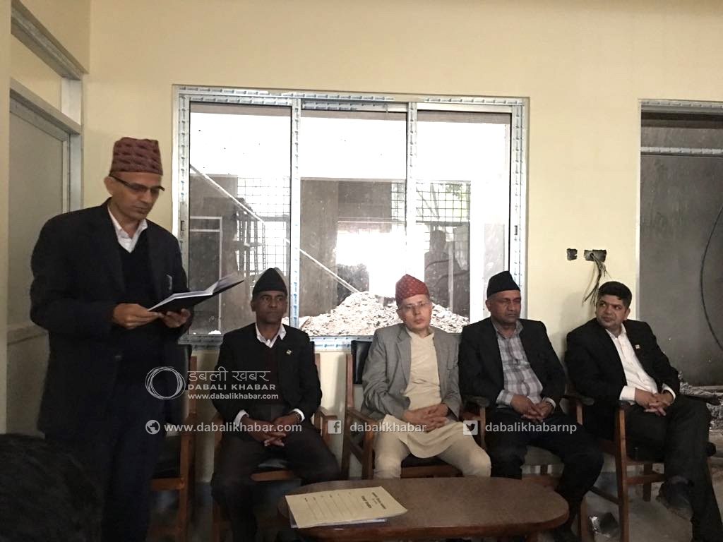 district cour nuwakot press meet