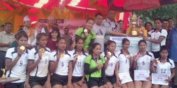 प्रथम उपमेयर राष्ट्रिय महिला भलिबल: एपीएफ च्याम्पियन