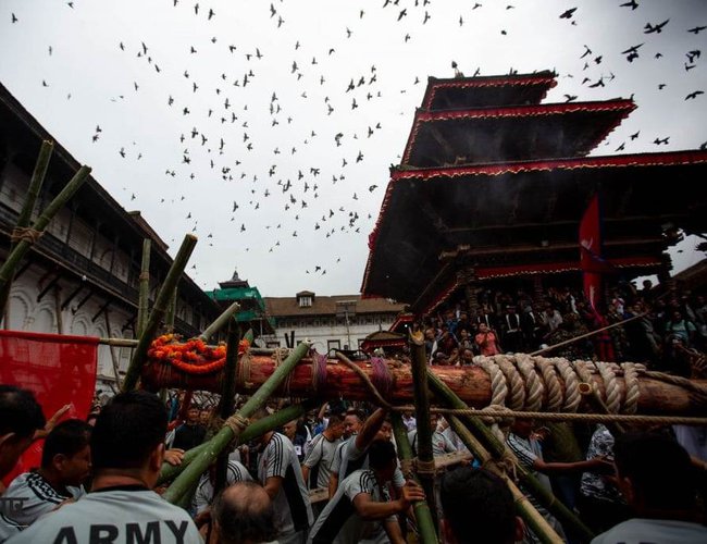 indra jatra first day 2076