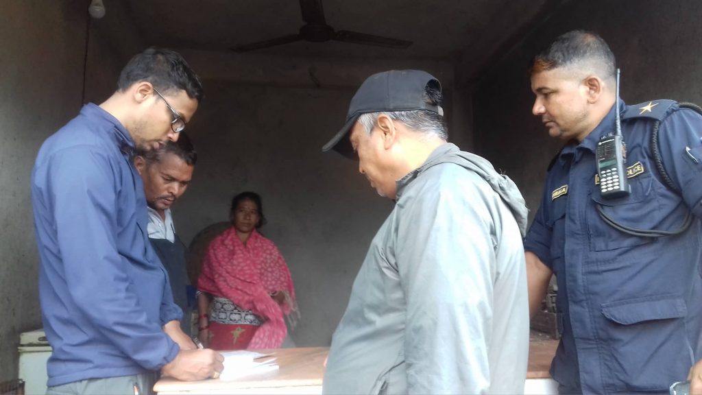 market supervision in phalante suryagadhi rural municipality nuwakot