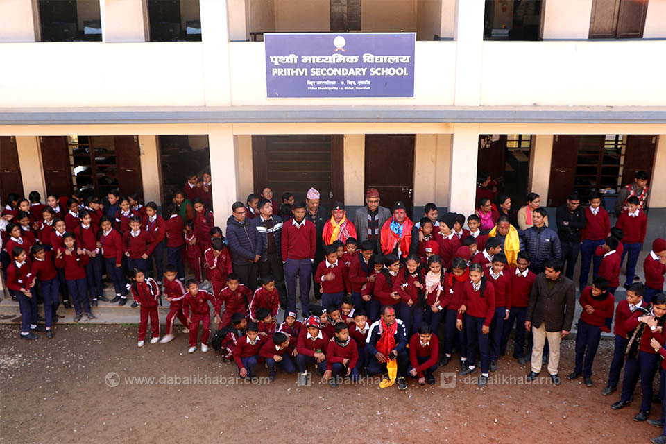 prithvi secondary school published result from radio in lockdown
