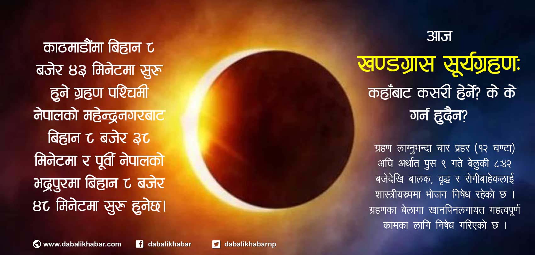 Annular Eclipse 2019 december 26 thursday