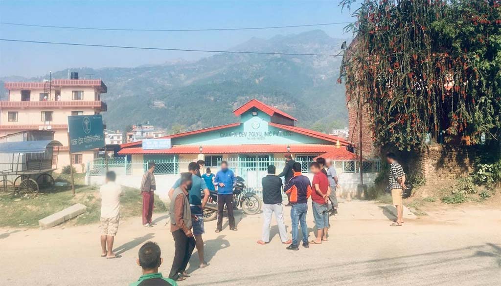patient chakra dev polyclinic nuwakot