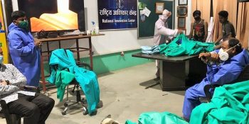 पाण्डेद्वारा ७० थान पिपिइ प्रदान