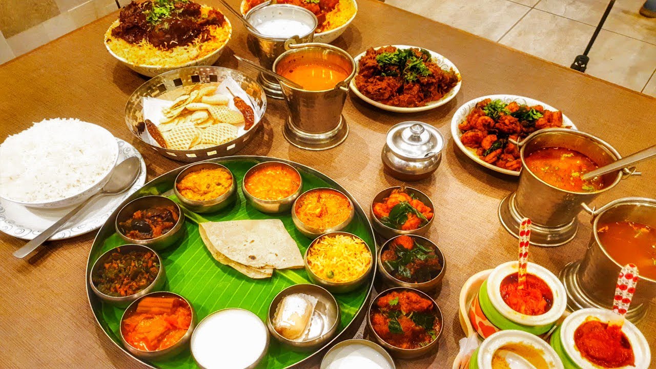 veg thali food