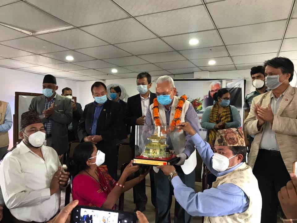 china ambassador mahendra pandey farewell program