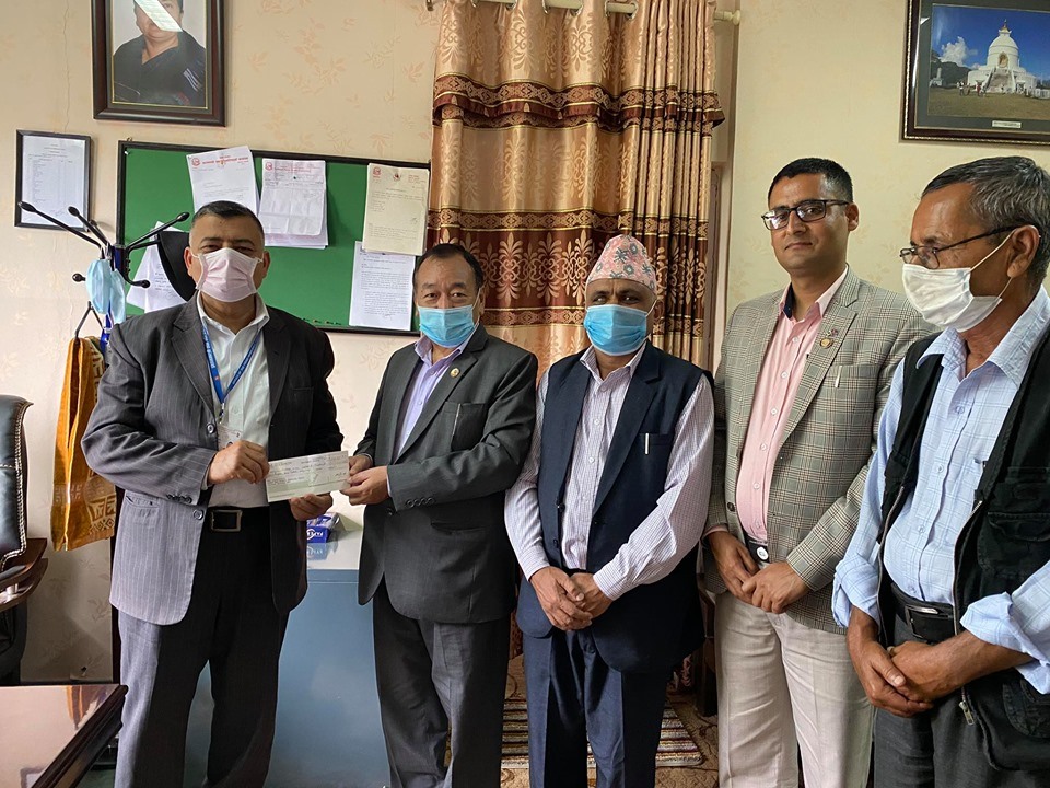 posta bahadur bogati memorial donate coron donation fund nepal
