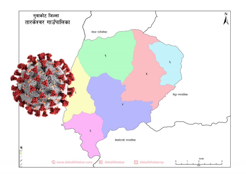 tarkeshwor rural municipality corona covid 19 cases