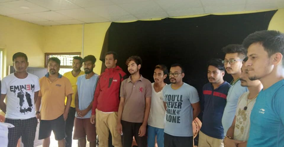 elected members of nuwakot yuwa club bidur trishuli