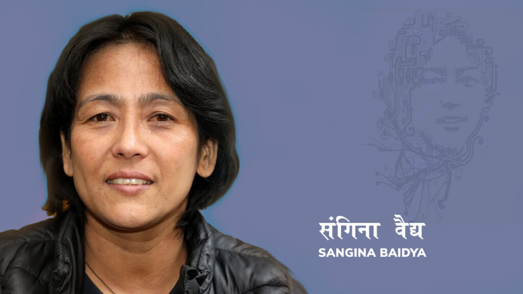sangina baidya nuwakot taekwondo player