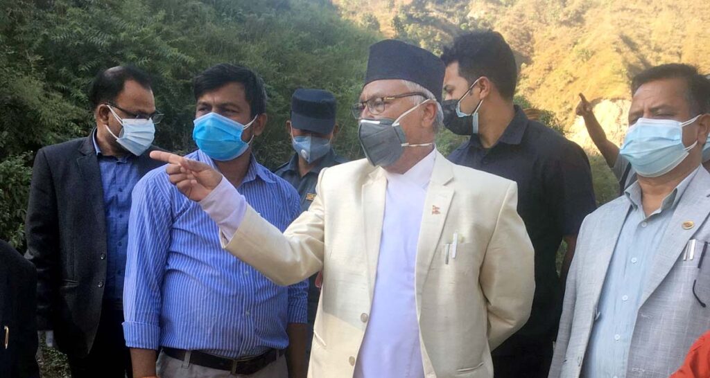 Urban Development Minister Krishna Gopal Shrestha