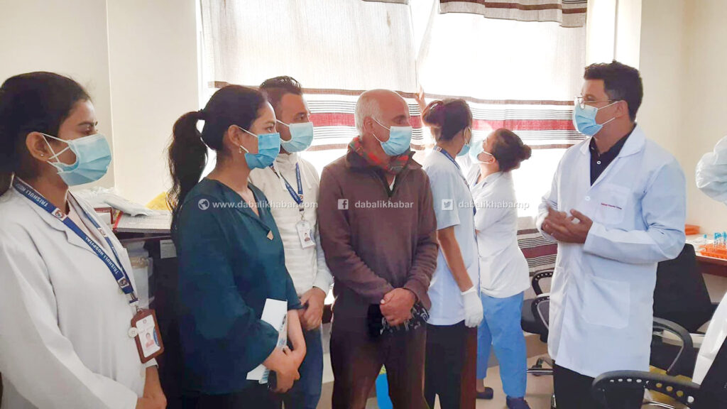 doctor govind kc in nuwakot trishuli hospital