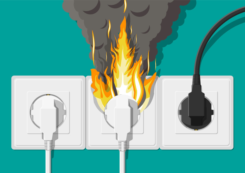 Electrical sorting fire