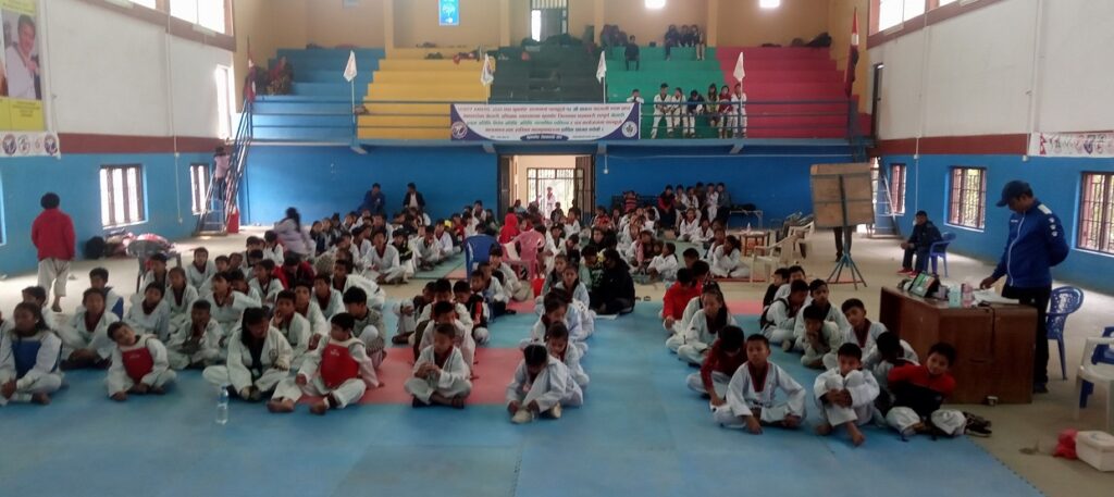 district level orchid dojan Taekwondo competition final