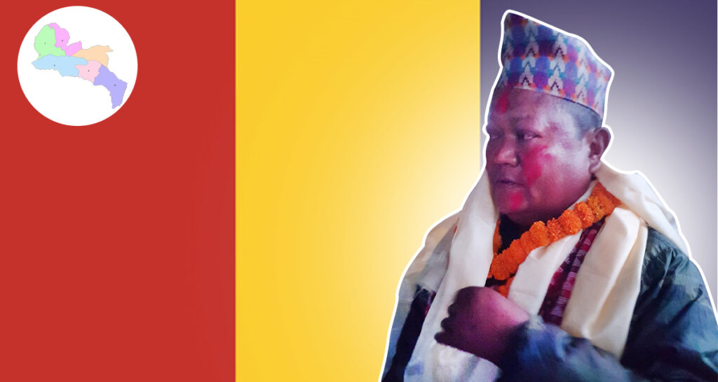 chinnal kumar rai chairman of raprapa likhu nuwakot
