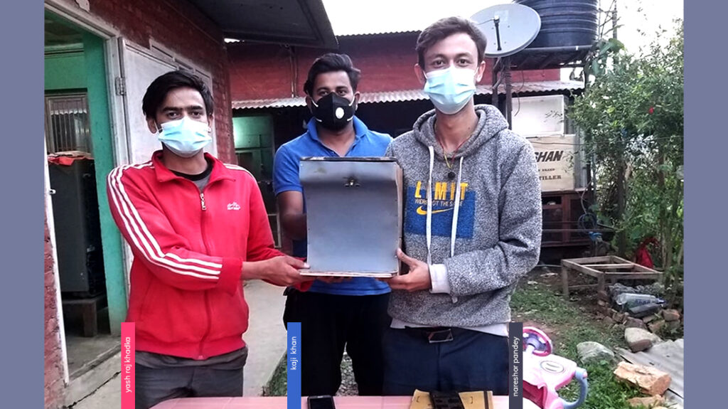 automatic sanitizer dispenser machine nuwakot