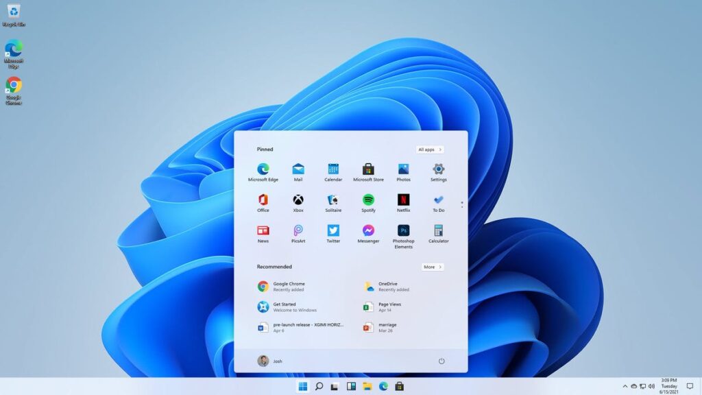 live windows 11 screenshot