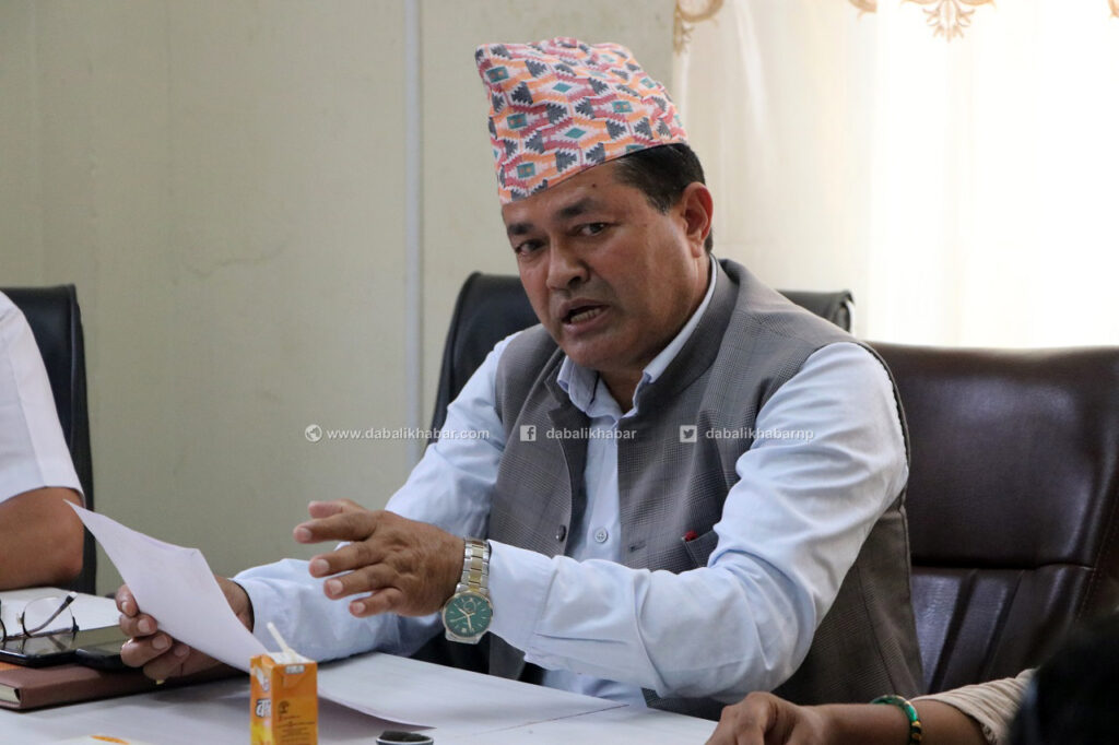 Sanju Pandit Mayor of Bidur Municipality