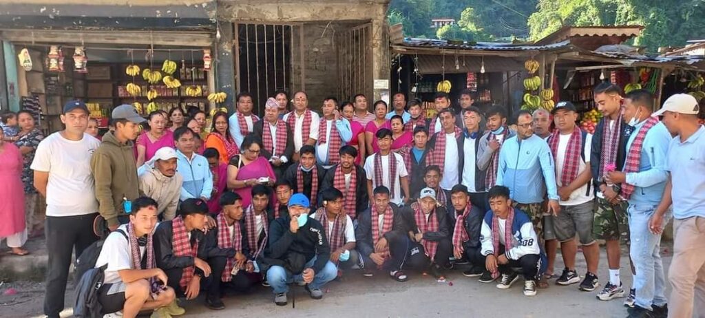 three star club trishuli nuwakot c division football game