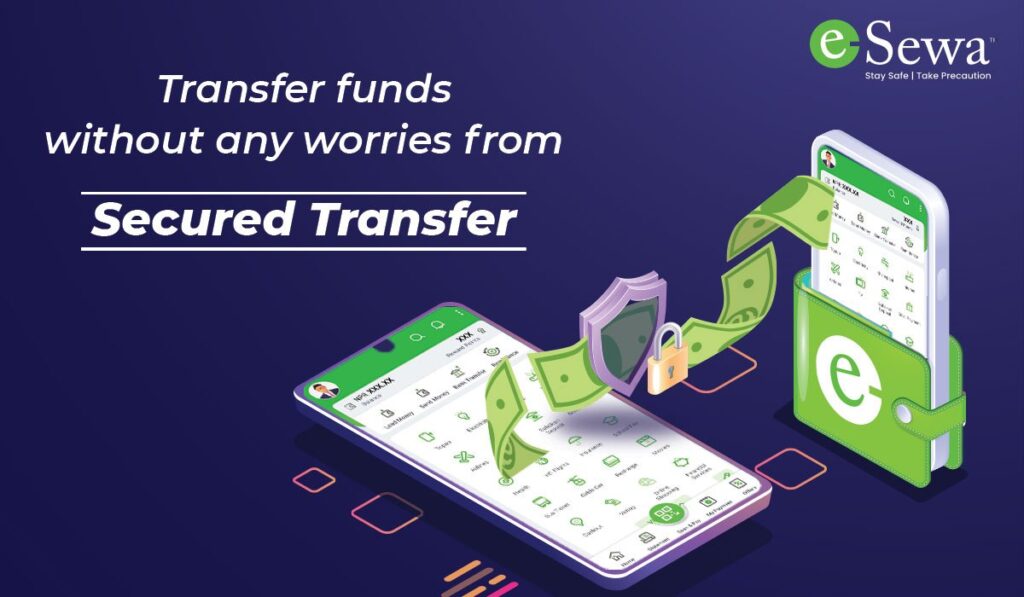 esewa secure transfer