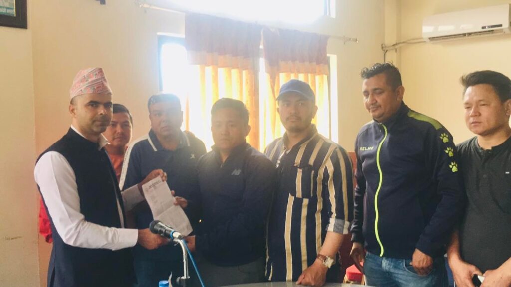 Memorandum of Nuwakot Construction Entrepreneur to the Prime Minister