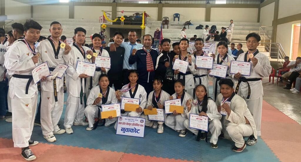 taekwondo nuwakot bagamati
