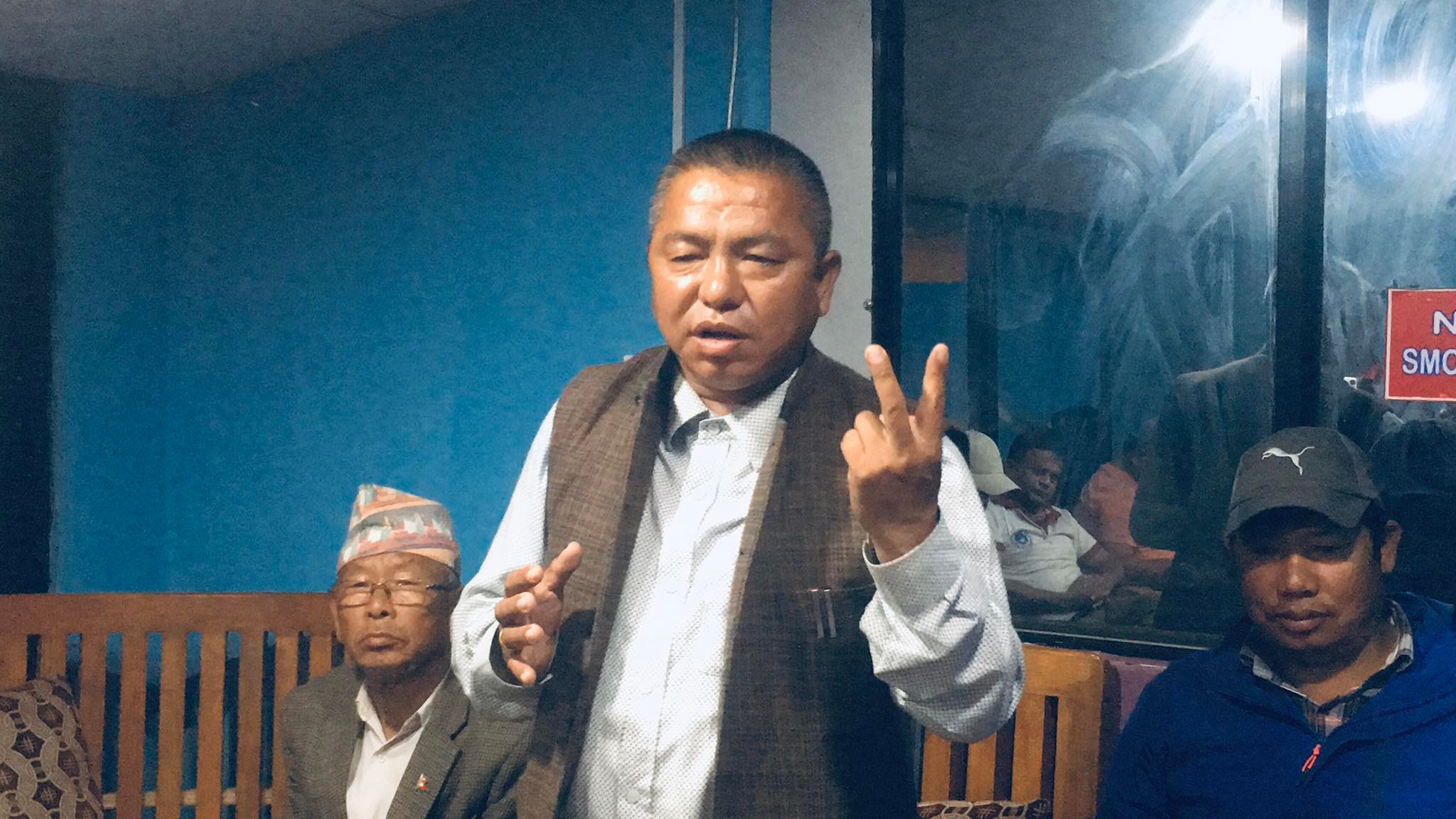 asha tamang chairman of megyan ruralmunicipality