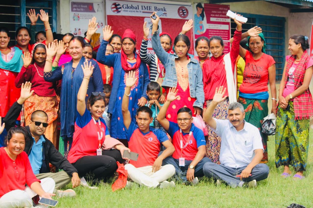 global ime bank rukum women health camp