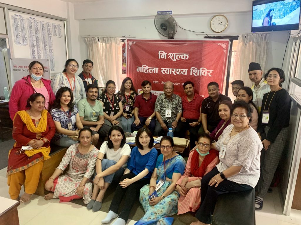 sunrise bank breast cancer free health camp