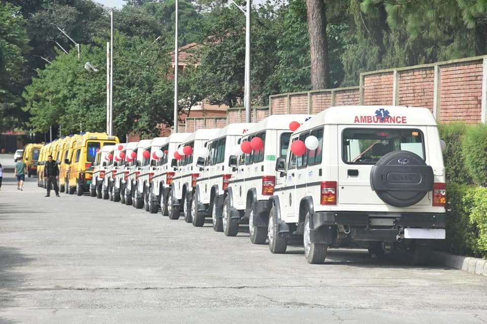 kimtang health post ambulance