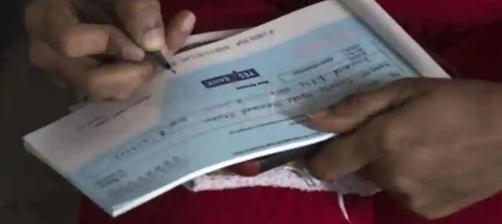 cheque bounce