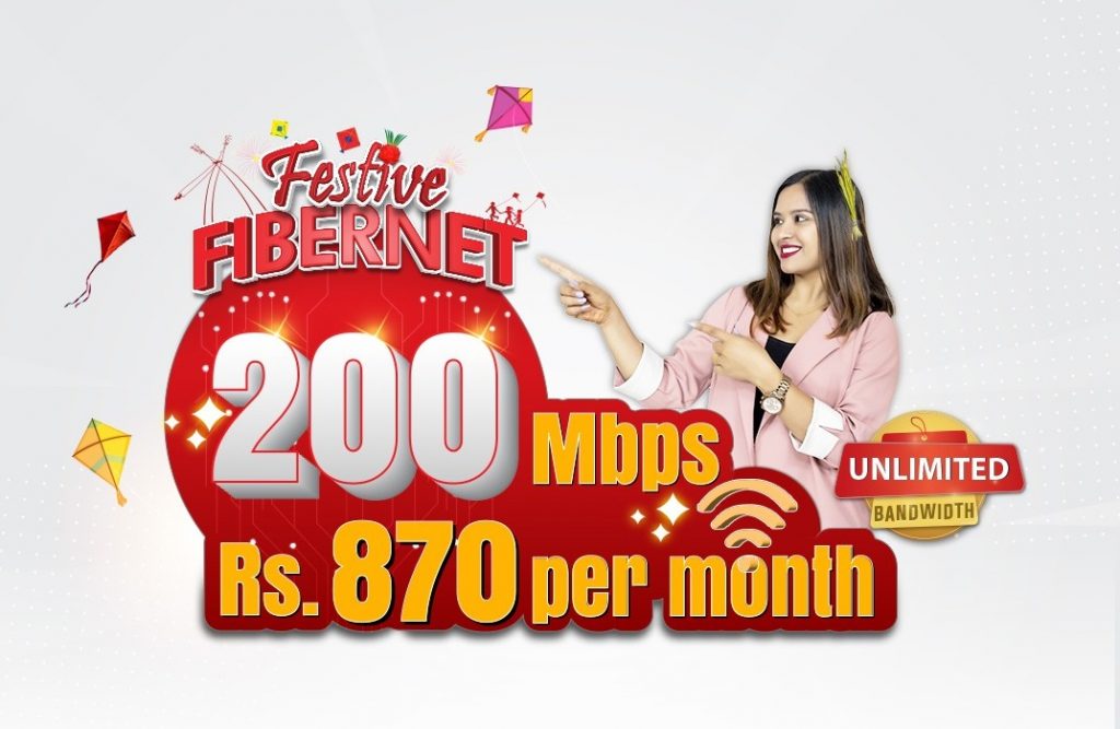 dishhome festive fiber net