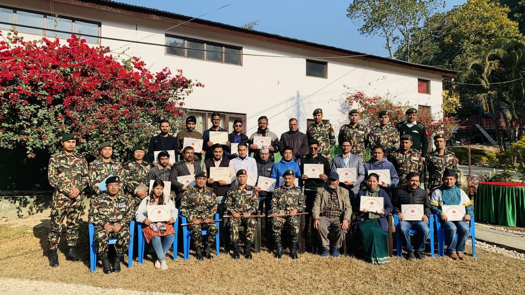 journalist orientation program by nepal army