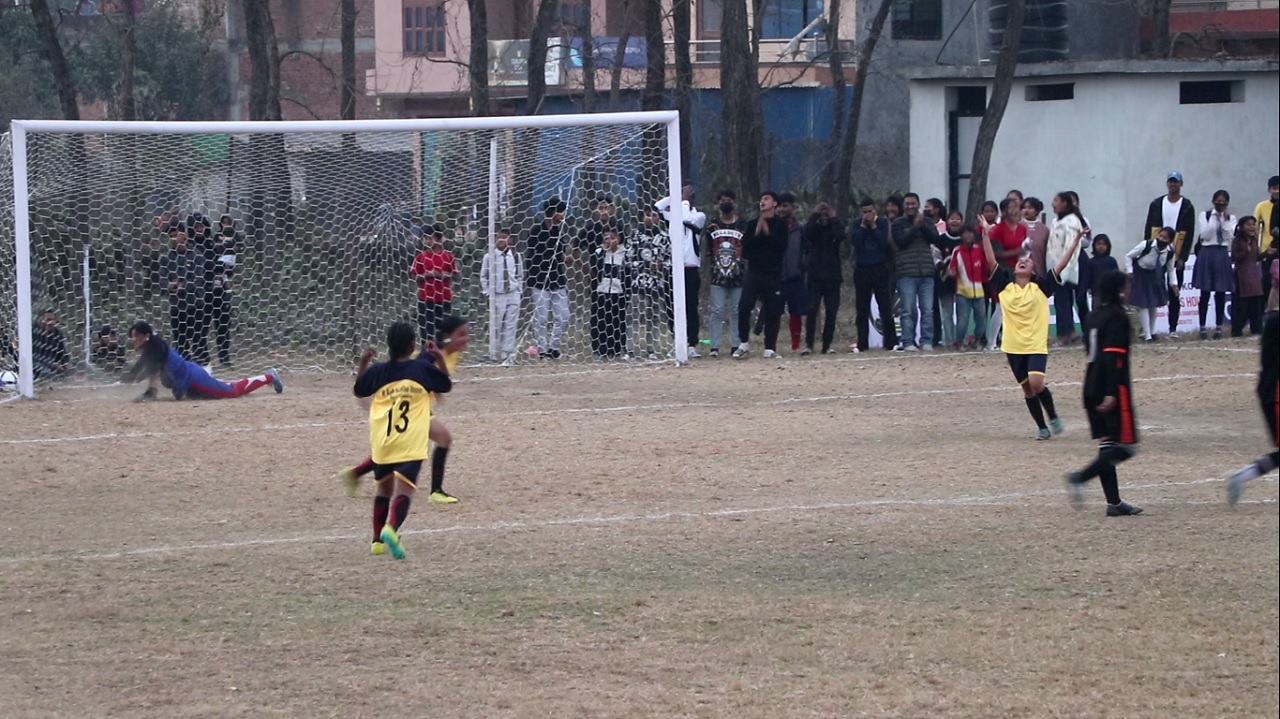 nuwakot bhairavi secondary school win nufc first game