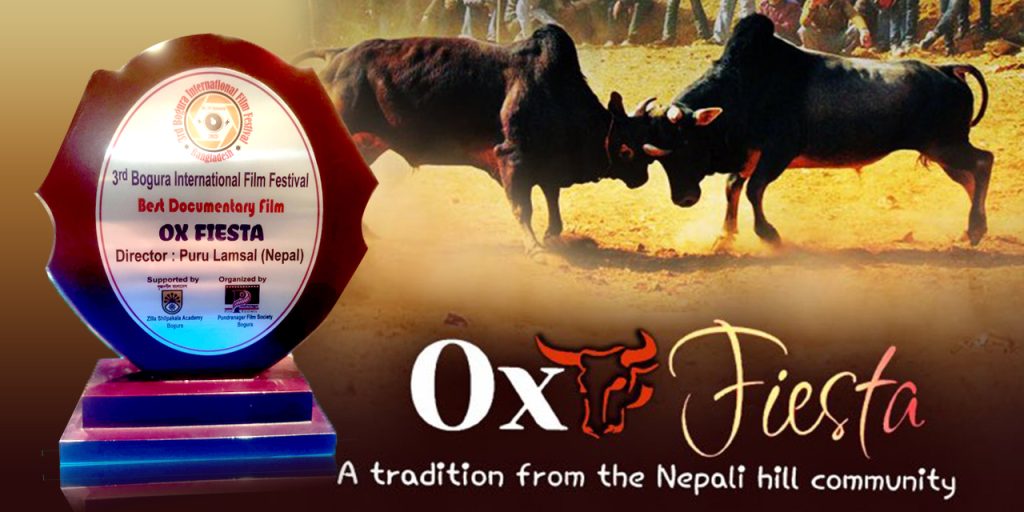 third bogura international flim festival best documentary film ox fiesta nepal