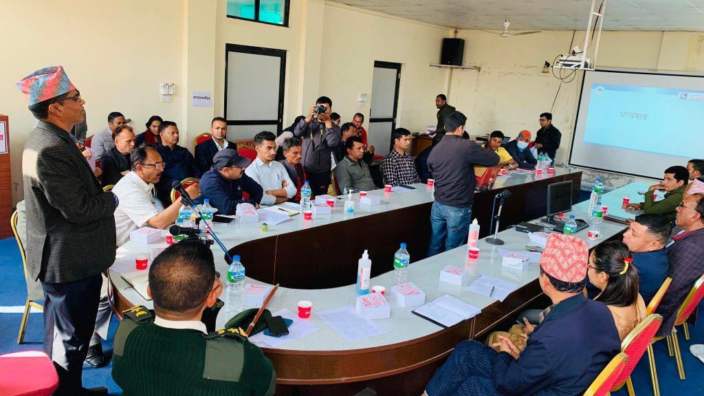 election voter card correction interaction program nuwakot