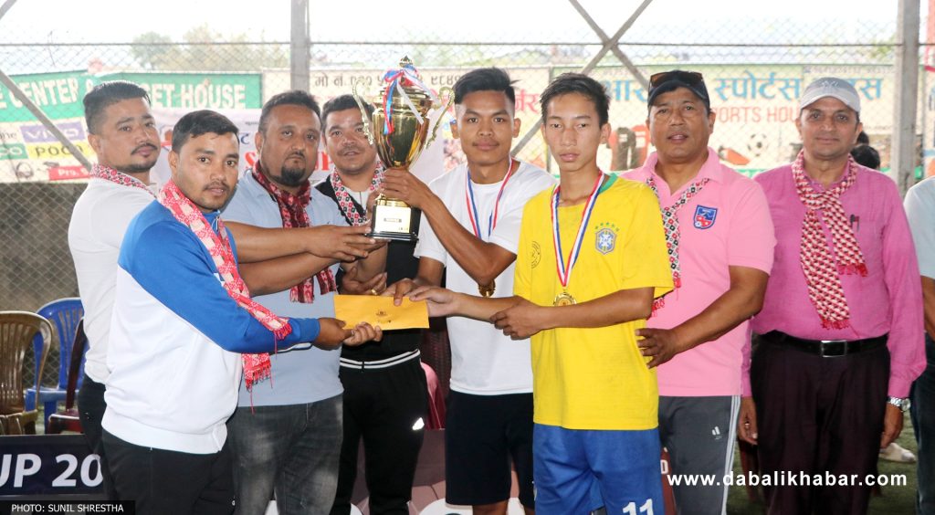 see cup futsal tournament winner naginithan youth club nuwakot