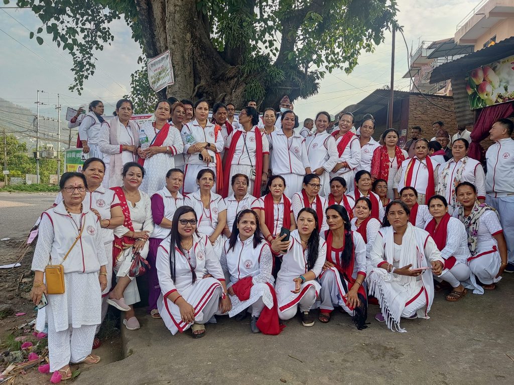 9th international yoga day celebrated in nuwakot