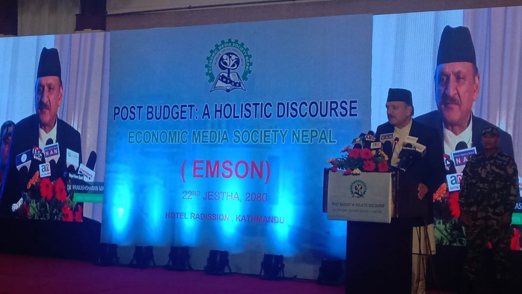 prakash sharan mahat finance minister of nepal