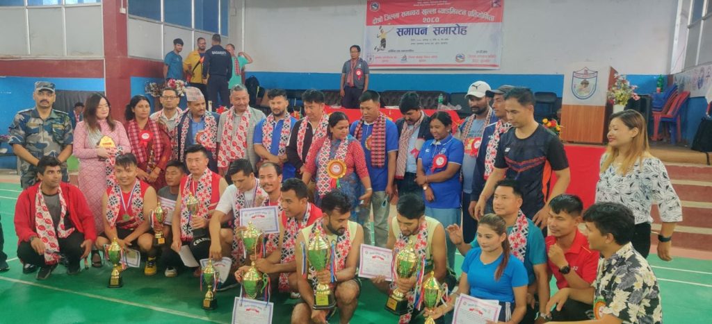 winners badminton nuwakot